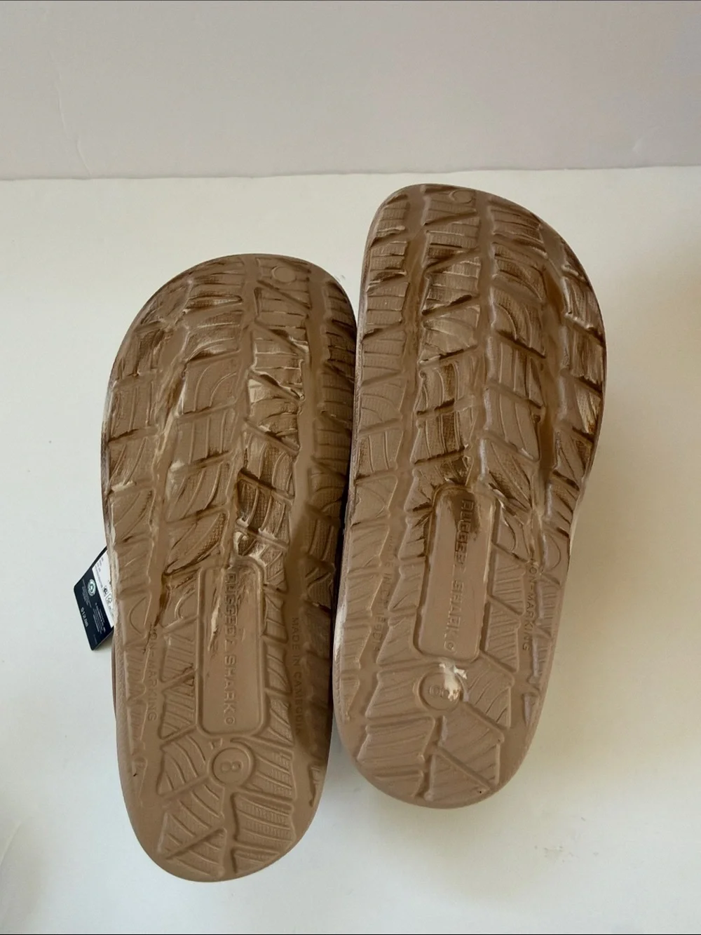 New Men’s Rugged Shark Comfort EVA Clog Sandals